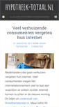 Mobile Screenshot of hypotheek-totaal.nl